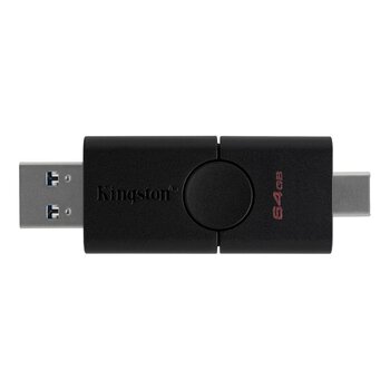 Pendrive USB 3.2 + USB-C / Type-C Kingston DataTraveler DUO 64GB