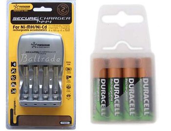 Pentagram 444 + 4 x R03/AAA Duracell ActiveCharge 800 mAh (box)