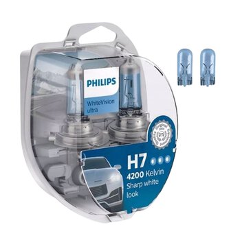 Philips H7 White Vision ultra - 2 sztuki