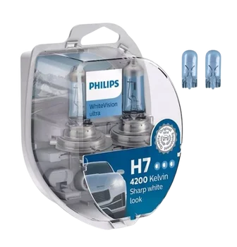 Philips H7 White Vision ultra - 2 sztuki