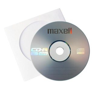 Płyta CD-R 700MB 80MIN MAXELL  - koperta 1szt.