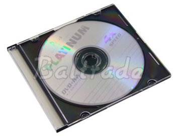 Płyta DVD+RW 4,7GB 4X PLATINUM SLIM