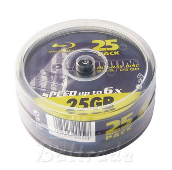 Płyty BD-R 25GB PLATINUM CAKE25