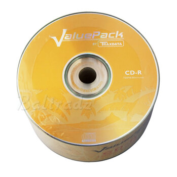 Płyty CD-R 50SZT. 700MB 80MIN Traxdata ValuePack