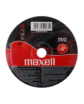 Płyty DVD-R 4,7GB 16X MAXELL 275730 SP10