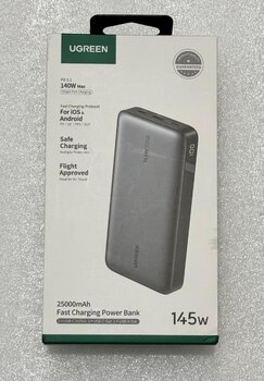 OUTLET Power Bank Ugreen PB205 / 90597A 145W QC4.0+ PD 3.1 25000 mAh OUTLET Power Bank Ugreen PB205 / 90597A 145W QC4.0+ PD 3.1 25000 mAh