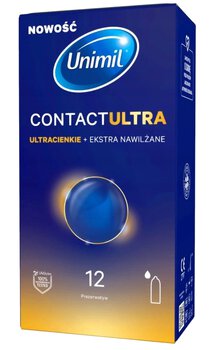 Prezerwatywy Unimil Contact Ultra 12pak