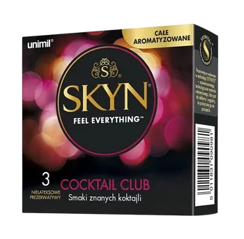 Prezerwatywy Unimil Skyn Cocktail Club 3pak
