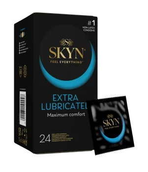 Prezerwatywy Unimil Skyn Ekstra Nawilzane 24pak