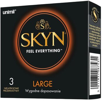 Prezerwatywy Unimil Skyn Large 3pak