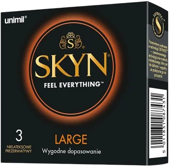 Prezerwatywy Unimil Skyn Large 3pak