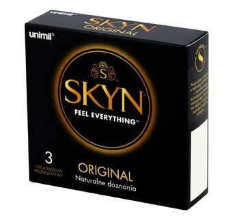 Prezerwatywy Unimil Skyn Original 3pak