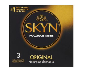 Prezerwatywy Unimil Skyn Original 3pak