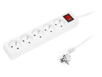 Przedłużacz sieciowy 5G 10M biały Blow 98-790#