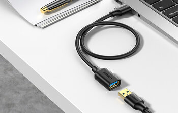 Przedłużacz USB 3.0 Ugreen US129 10373B 2m