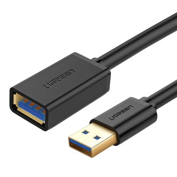 Przedłużacz USB 3.0 Ugreen US129 10373B 2m Przedłużacz USB 3.0 Ugreen US129 10373B 2m