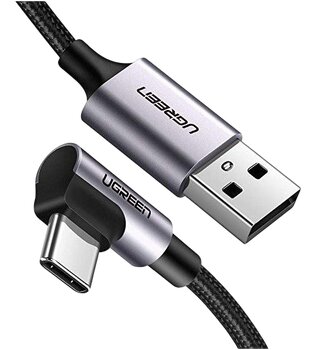Kabel USB - USB-C kątowy UGREEN US284 50941 1m Kabel USB - USB-C kątowy UGREEN US284 50941 1m