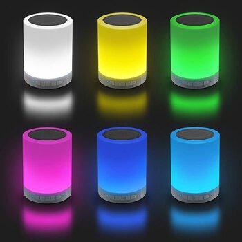 Przenośne głośniki bluetooth Media-Tech MT3154 LightBox