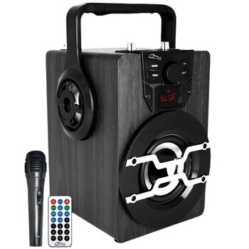 Przenośny głośnik bluetooth stereo karaoke Media-Tech BOOMBOX PRO BT MT3159 18W