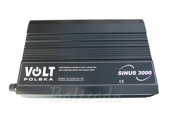 przetwornica Volt Sinus 3000 1500W/3000W 24V DC -> 230V AC - pełny sinus