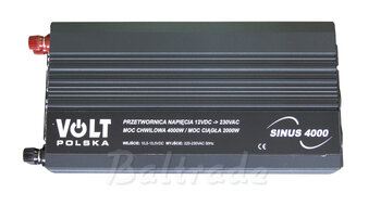 przetwornica Volt Sinus 4000 2000W/4000W 24V DC -> 230V AC - pełny sinus