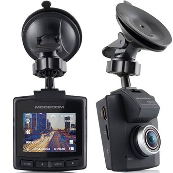 Rejestrator trasy DVR Modecom REC MC-CC12 Full HD GPS + microSD 32GB Goodram class 10