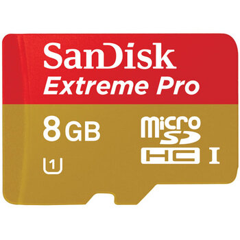 SanDisk microSDHC 8GB Extreme PRO 95MB/s 633x UHS-I