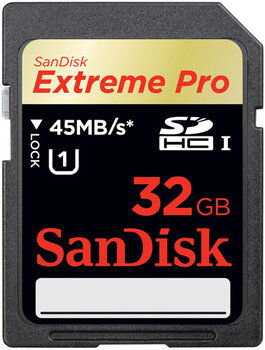 SanDisk SDHC 32GB Extreme PRO 45MB/s UHS-I