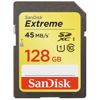 SanDisk SDXC 128GB Extreme 300x (45MB/s)