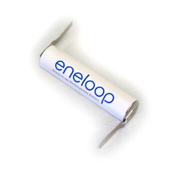Sanyo Eneloop R03/AAA 800mAh - 1 sztuka z nalutowana blaszką