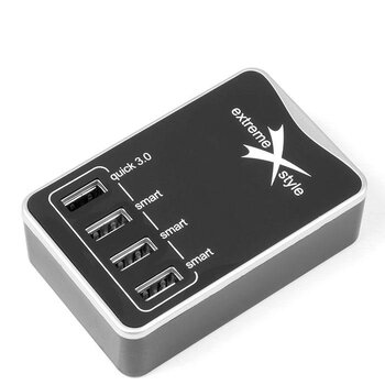 Sieciowa ładowarka biurkowa eXtreme DC624U 4xUSB 6,2A Quick Charge 3.0