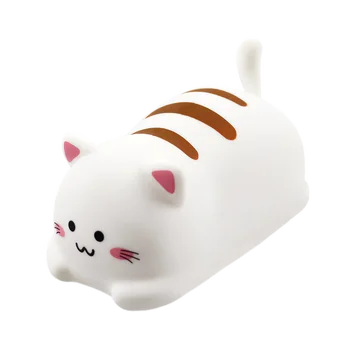 Silikonowa, multikolorowa lampka nocna dla dzieci Media-Tech POKKY Happy Kitty MT226