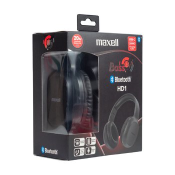 Słuchawki bezprzewodowe Bluetooth nauszne MAXELL HD1 BASS