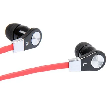 Słuchawki dokanałowe z mikrofonem Media-Tech MagicSound DS-2 MT3556 czerwone