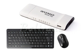 Smart Android TV BOX Cabletech RK3066 URZ0350 Dual Core + zestaw bezprzewodowy Asus Eee