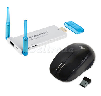 Smart Android TV BOX Cabletech URZ0352 Dual Core Bluetooth + mysz ART AM-82A