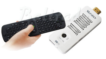 Smart Android TV BOX Measy U2C + klawiatura Measy RC11