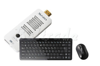 Smart Android TV BOX Measy U2C + zestaw bezprzewodowy Asus Eee