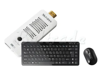 Smart Android TV BOX Measy U2C + zestaw bezprzewodowy Asus Eee