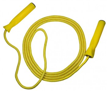 Sportowa skakanka sznurkowa, żółta o długości 280 cm Best Sporting 61306