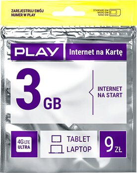 Starter Play Online LTE 9zł