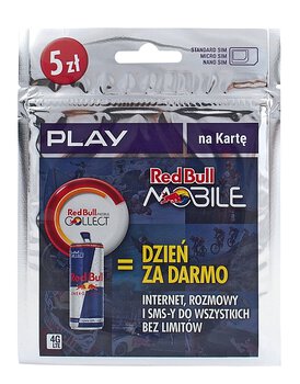 Starter RedBull Mobile na Kartę 5zł