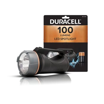 Latarka wielofunkcyjna szperacz LED Duracell 100lm 