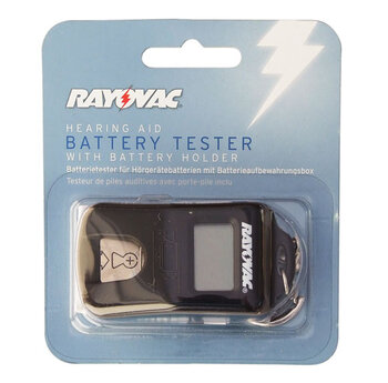 Tester baterii do aparatów słuchowych Rayovac