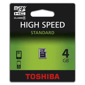 Toshiba microSDHC 4GB - rozpakowana