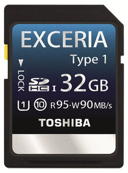 Toshiba SDHC 32GB EXCERIA Type 1 (90/95 MB/s)