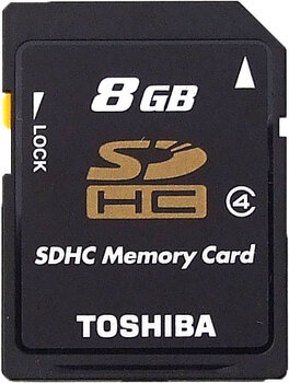 Toshiba SDHC 8GB class 4