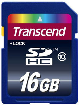 Transcend SDHC 16GB ULTIMATE VIDEO HD class 10