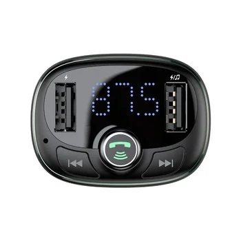 Transmiter FM Bluetooth z ładowarką USB 3.4A Baseus S-09 CCMT000301