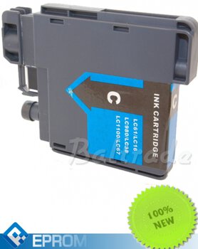 Tusz 24ink/Eprom do drukarki Brother 980 / 1100 LC Cyan 12ml - LC980C / LC1100C